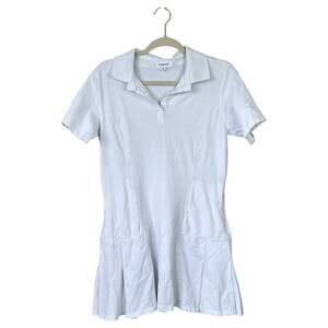 KINESIS Collared Polo Tennis Prep Dress Pockets Athleisure Sporty Size Medium